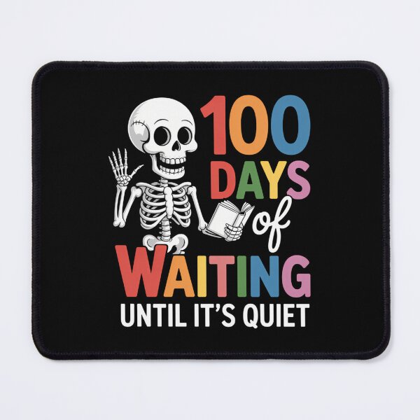 Item preview, 100 Days of School Teachers Skeleton Funny designed and sold by lilensgavadur.