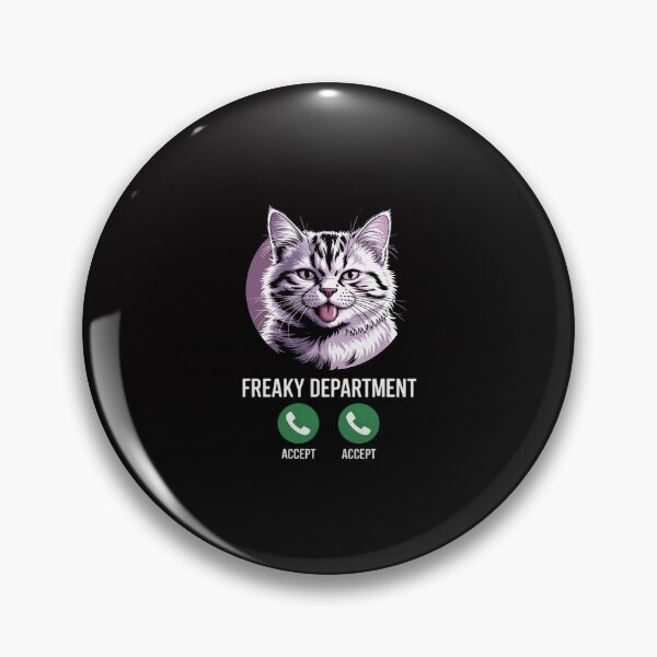 Item preview, Freaky Department Cat Meme Men Women designed and sold by Minoloinan.