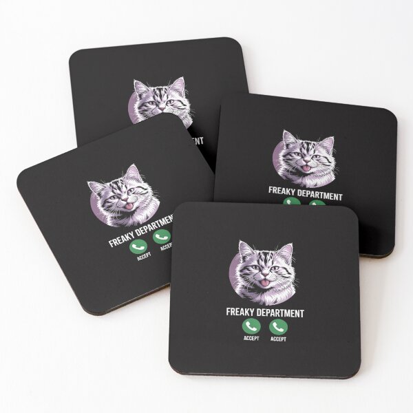 Item preview, Freaky Department Cat Meme Men Women designed and sold by Minoloinan.