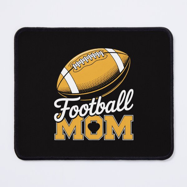Item preview, Game Day Black and Yellow High School Football Football Mom designed and sold by Minoloinan.