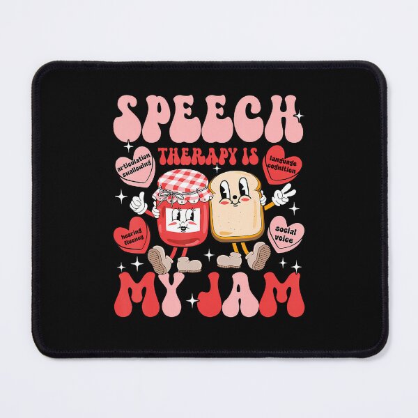 Item preview, Speech Therapy Pathology Is My Jam Candy Heart Slp Valentine designed and sold by RubySandy.