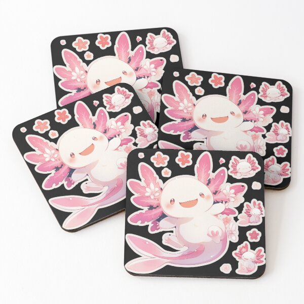 Item preview, Cute happy axolotl designed and sold by PatternFly.