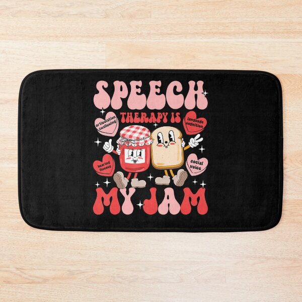 Item preview, Speech Therapy Pathology Is My Jam Candy Heart Slp Valentine designed and sold by RubySandy.