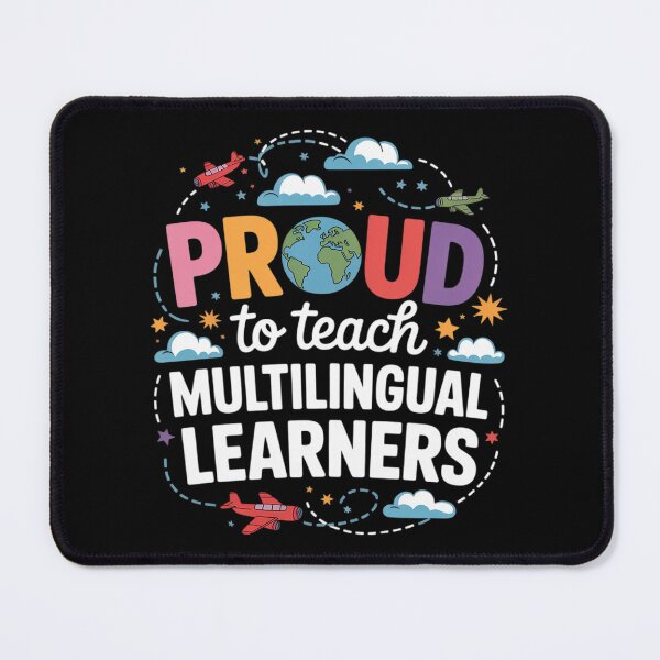 Item preview, Proud To Teach Multilingual Learner ESL English Teacher  designed and sold by InspiredFoul.