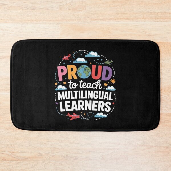 Item preview, Proud To Teach Multilingual Learner ESL English Teacher  designed and sold by InspiredFoul.
