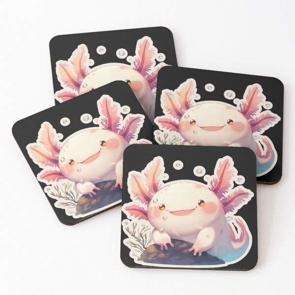 Item preview, Cute happy axolotl designed and sold by PatternFly.