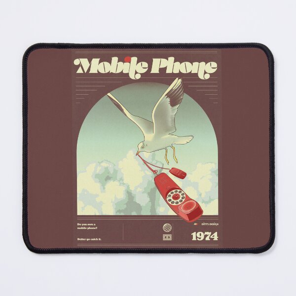 Item preview, 'Mobile Phone' Retro Surrealism designed and sold by Robert Ditty.