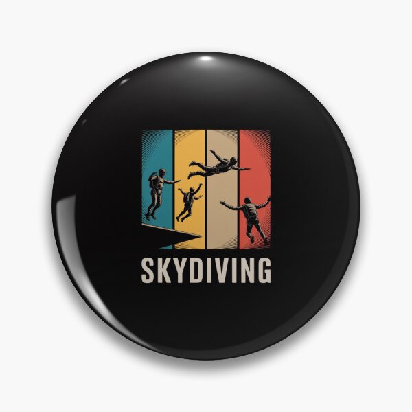 Item preview, Skydiving Parachutist Wingsuit Flying Parachuting Skydiver designed and sold by Minoloinan.
