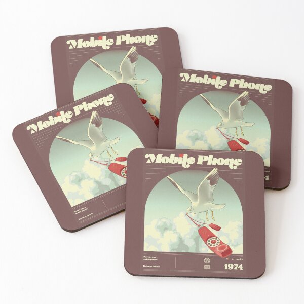 Item preview, 'Mobile Phone' Retro Surrealism designed and sold by Robert Ditty.