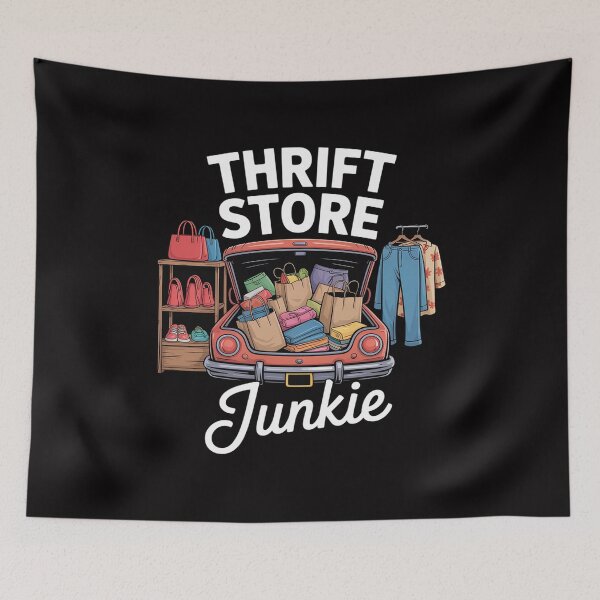 Item preview, Thrift Junkie Thrifting designed and sold by Minoloinan.