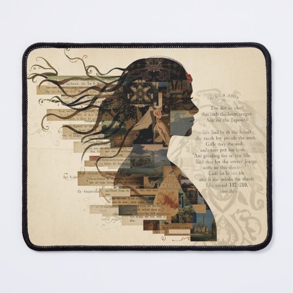 Item preview, Literary Soul – Silhouette Collage of Stories and Memory designed and sold by Scattered-Words.