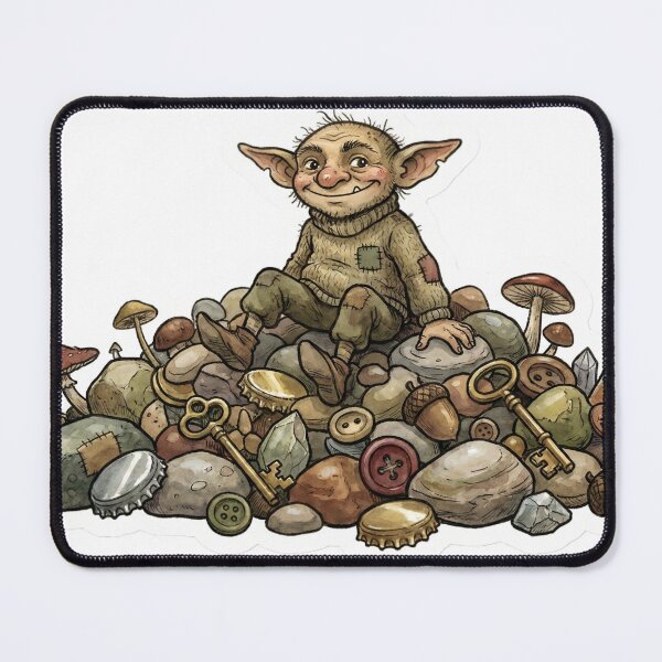 Item preview, Cozy Goblincore Hoard "Keeper of Shiny Things" designed and sold by StickyGuys.