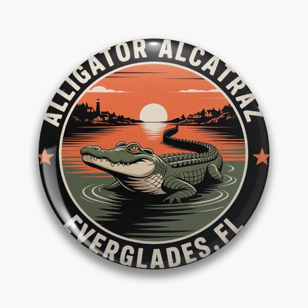 Item preview, Funny Meme Florida Everglades Men Women Alligator Alcatraz 6  designed and sold by KotexTemu.