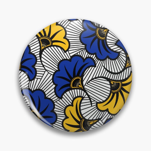 Item preview, Wedding Flower Wax Pattern – Elegant African Fabric Design designed and sold by Baoperry.