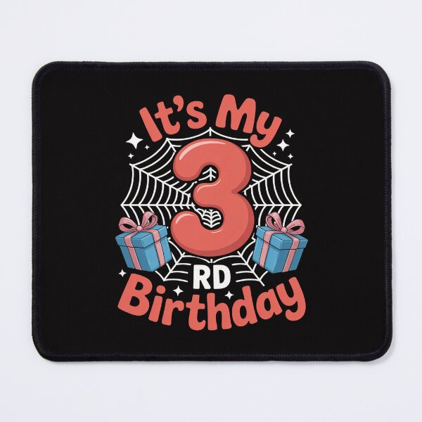 Item preview, Its My 3rd Birthday Spider Web 3 Year Old Bday designed and sold by Minoloinan.