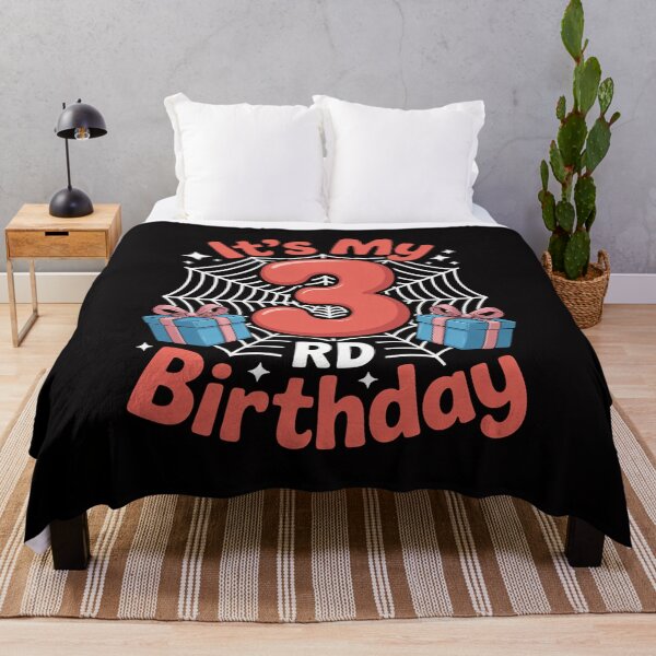 Item preview, Its My 3rd Birthday Spider Web 3 Year Old Bday designed and sold by Minoloinan.