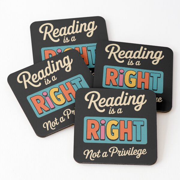 Item preview, Reading Is A Right Not A Privilege Reading Teacher Literacy  designed and sold by InspiredFoul.
