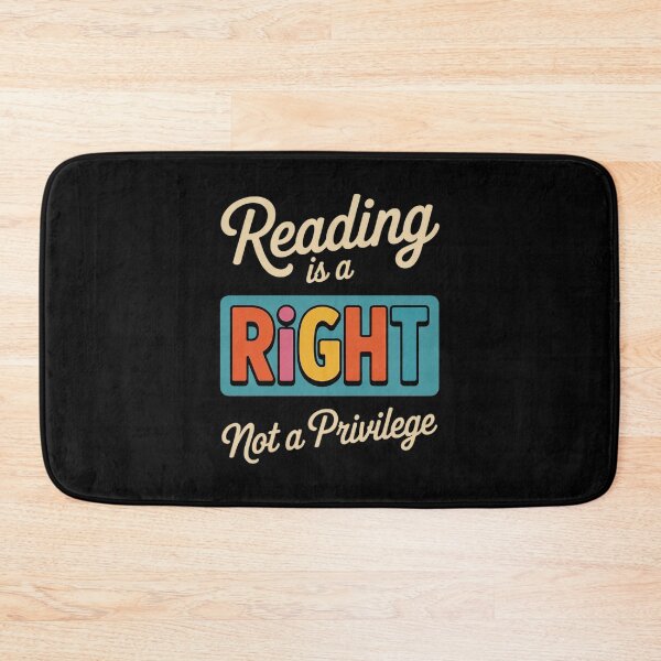 Item preview, Reading Is A Right Not A Privilege Reading Teacher Literacy  designed and sold by InspiredFoul.