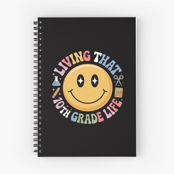 Item preview, Living That 10th Grade Life Back To School Supply Smile designed and sold by Minoloinan.