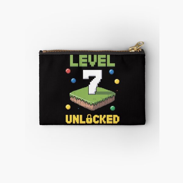 Item preview, Level 7 Unlocked Pixel Gamer 7th Birthday Gaming designed and sold by Minoloinan.