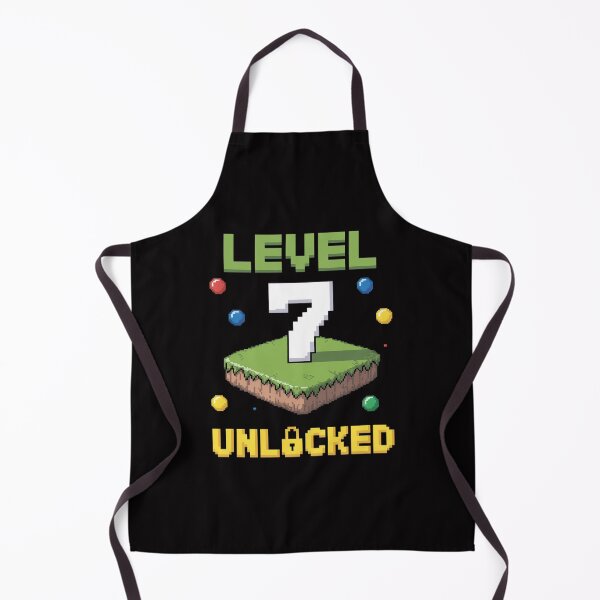 Item preview, Level 7 Unlocked Pixel Gamer 7th Birthday Gaming designed and sold by Minoloinan.