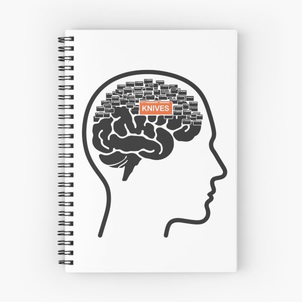 Item preview, Easily Distracted by Knives – Sharp Mind Edition designed and sold by w66aboo.
