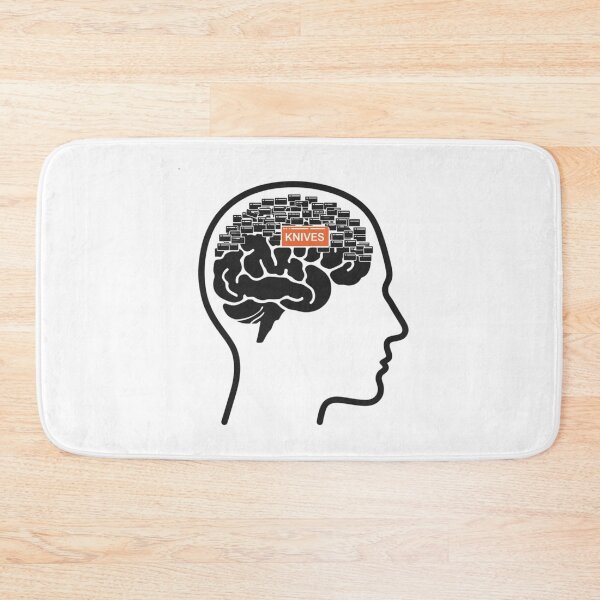 Item preview, Easily Distracted by Knives – Sharp Mind Edition designed and sold by w66aboo.
