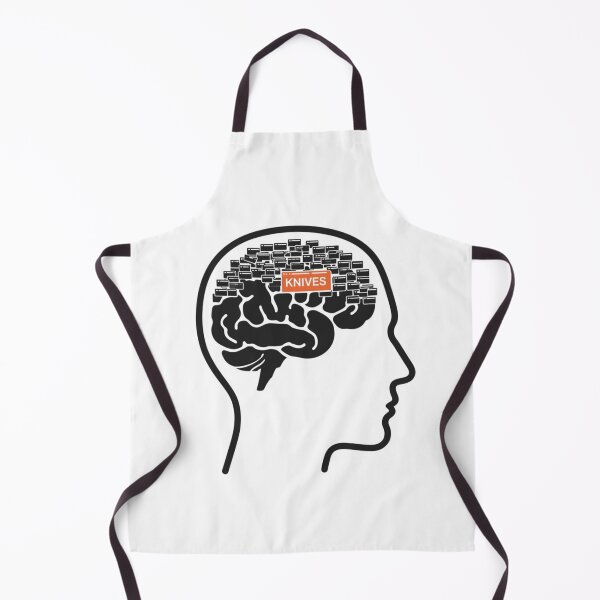 Item preview, Easily Distracted by Knives – Sharp Mind Edition designed and sold by w66aboo.