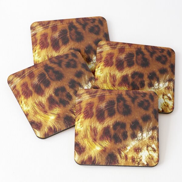 Item preview, Golden Panther Print – Luxurious Wild Cat Pattern designed and sold by studiophie.