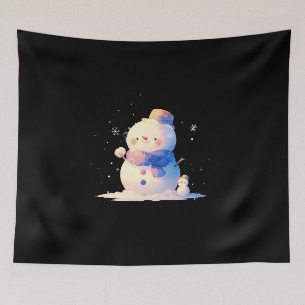 Item preview, Cute christmas snowman designed and sold by PatternFly.