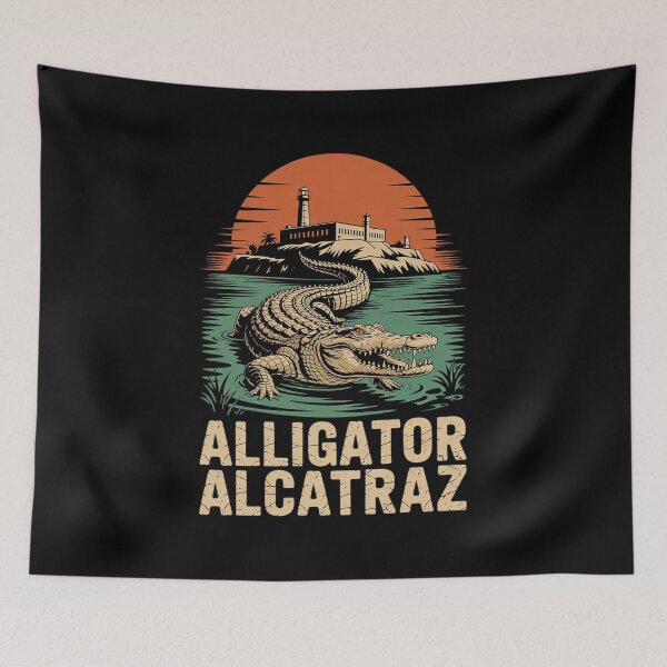 Item preview, Funny Meme Florida Everglades Men Women Alligator Alcatraz 8  designed and sold by KotexTemu.