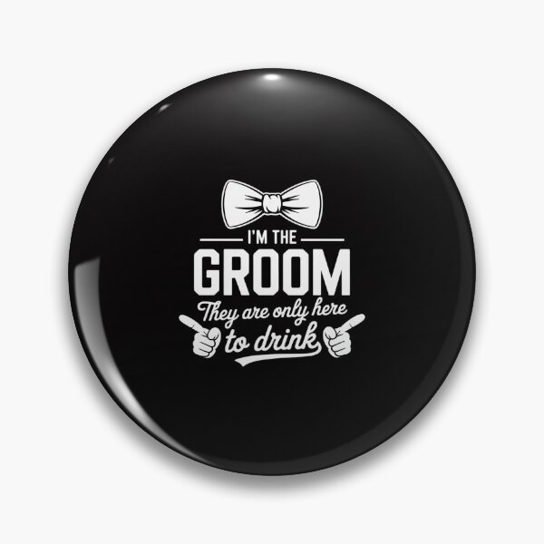Item preview, The Groom Bachelor Supplies Party Wedding designed and sold by Minoloinan.