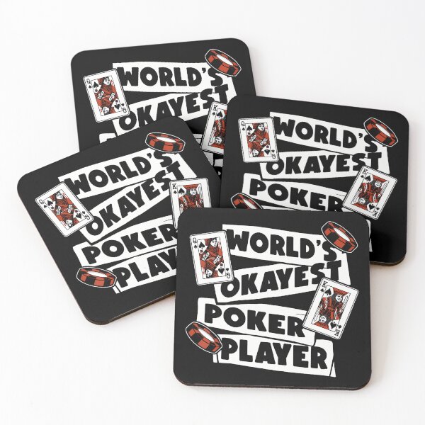 Item preview, World's Okayest Poker Player Texas Holdem Poker Hands Poker designed and sold by MindyMarianela.