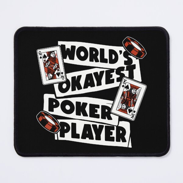 Item preview, World's Okayest Poker Player Texas Holdem Poker Hands Poker designed and sold by MindyMarianela.