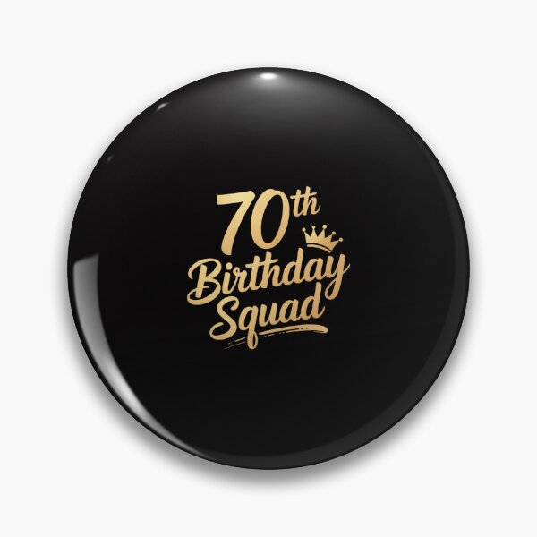 Item preview, 70th Birthday Squad 70 Year Old Bday Family Party Crew Group designed and sold by Minoloinan.