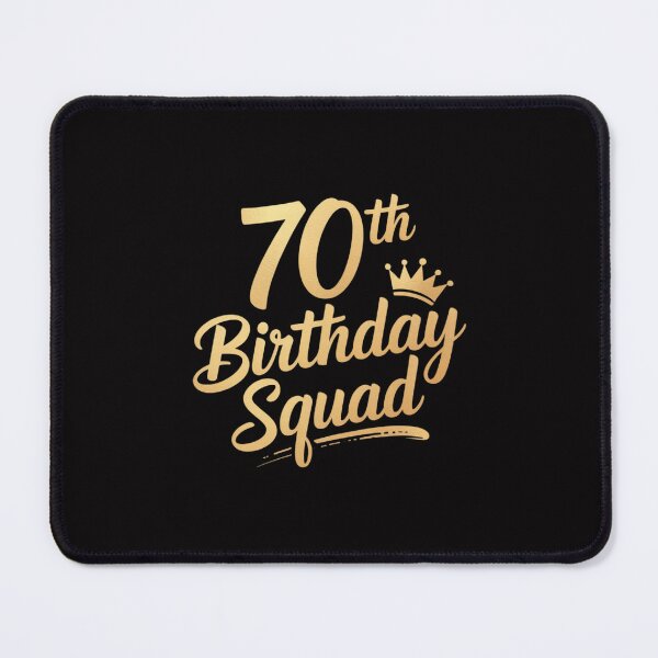 Item preview, 70th Birthday Squad 70 Year Old Bday Family Party Crew Group designed and sold by Minoloinan.