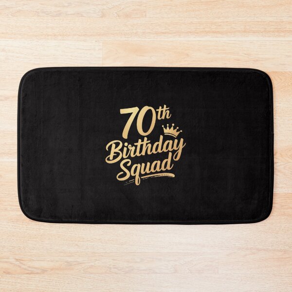 Item preview, 70th Birthday Squad 70 Year Old Bday Family Party Crew Group designed and sold by Minoloinan.