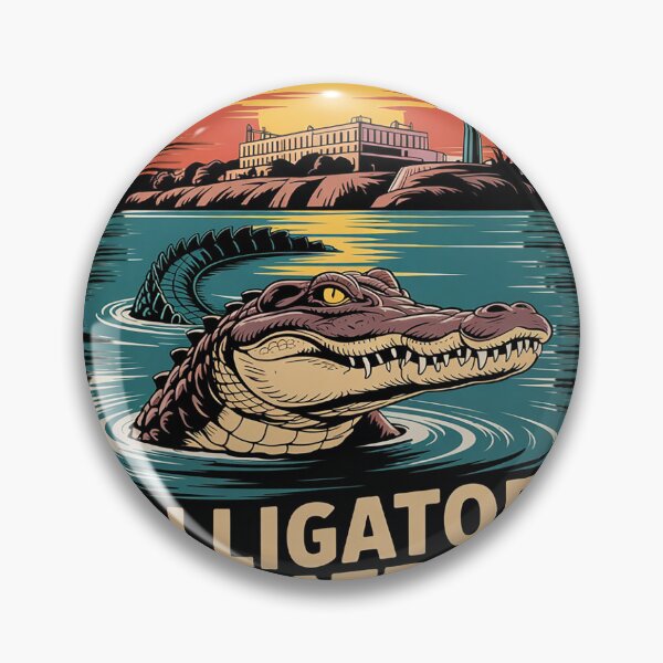 Item preview, Funny Meme Florida Everglades Men Women Alligator Alcatraz 9  designed and sold by KotexTemu.
