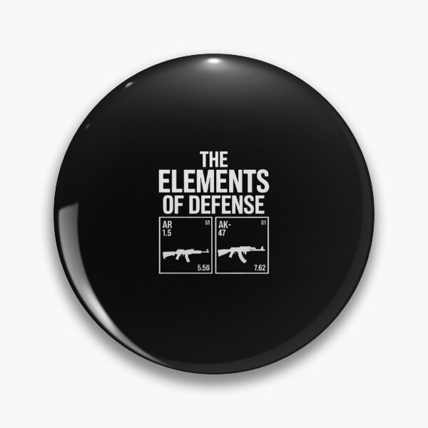 Item preview, AR15 AK47 Elements of Defense Periodic Table designed and sold by Minoloinan.
