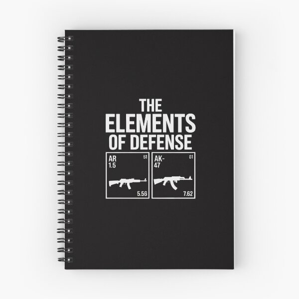 Item preview, AR15 AK47 Elements of Defense Periodic Table designed and sold by Minoloinan.
