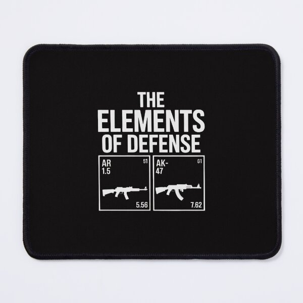 Item preview, AR15 AK47 Elements of Defense Periodic Table designed and sold by Minoloinan.
