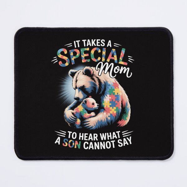 Item preview, Autism It Takes A Special Mom To Hear What A Son Cannot Say designed and sold by Minoloinan.