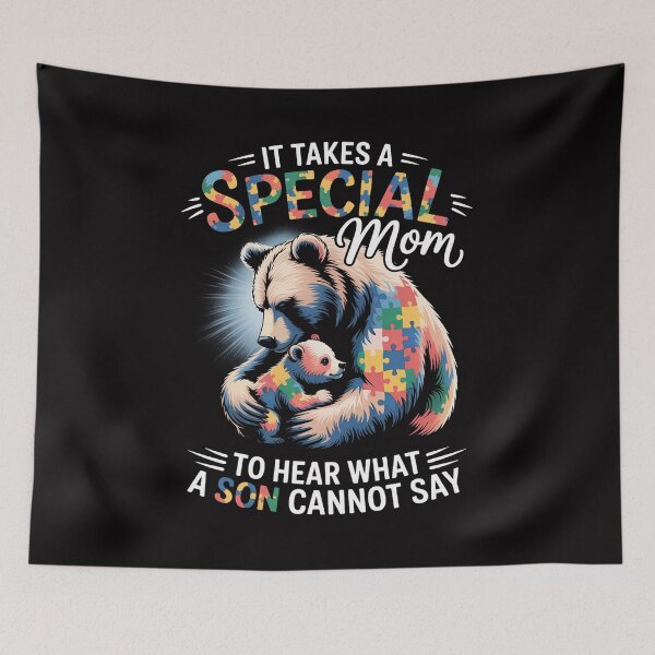 Item preview, Autism It Takes A Special Mom To Hear What A Son Cannot Say designed and sold by Minoloinan.