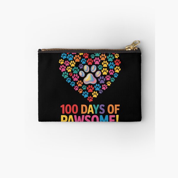 Item preview, 100th Day Of School  Cat Dog Paws designed and sold by comptorasunfia.