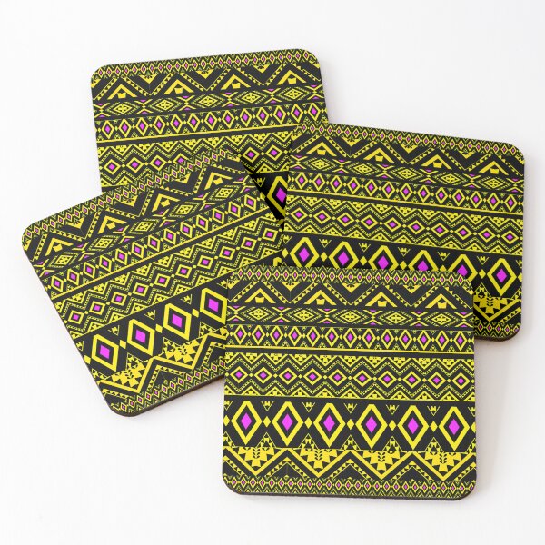 Item preview, Thai ethnic style pattern - magic of yellow designed and sold by Sukjai@Design.