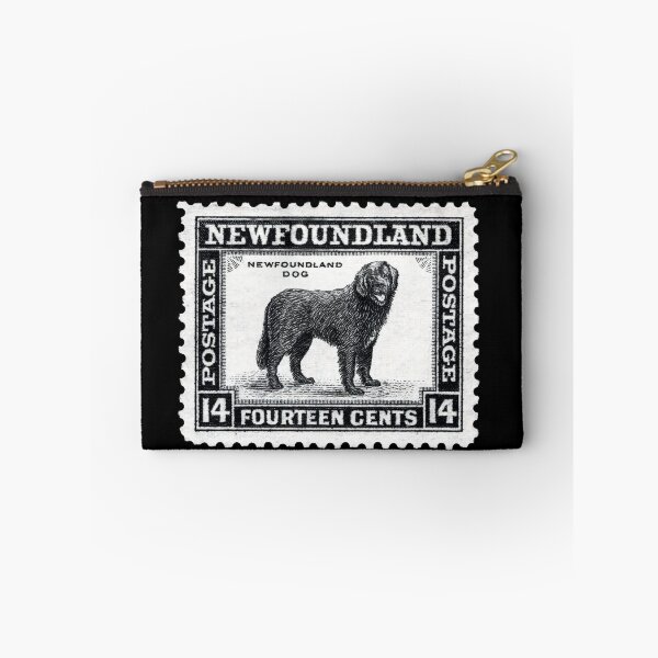 Item preview, 14-cent Newfoundland dog postage stamp, which was part of several series issued by Newfoundland before it joined Canada in 1949. designed and sold by Schulz Lightprint Studio.