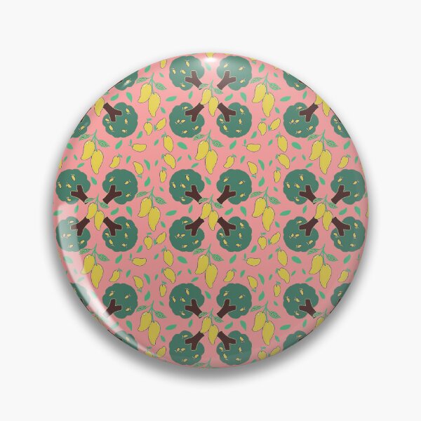 Item preview, Playful Mango Garden Pattern designed and sold by thanratdesign.