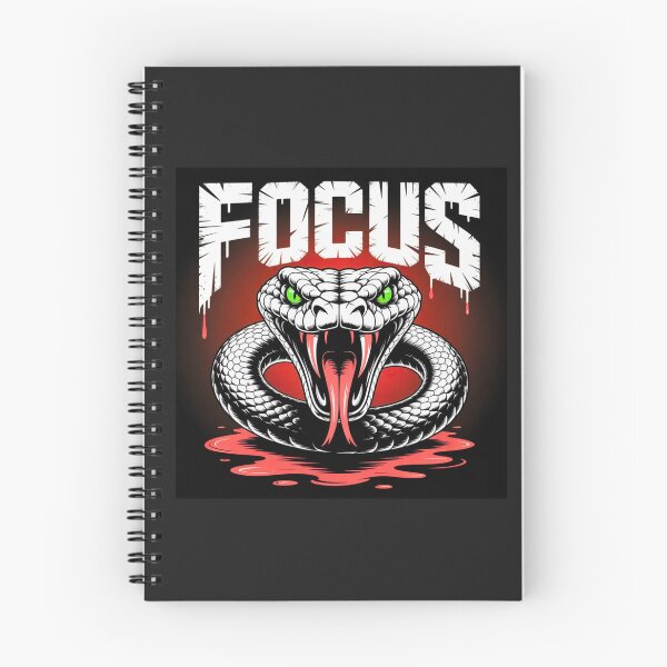 Item preview, Venomous Focus – Intense Snake Warrior Art | Fierce Venom Design designed and sold by Wonder Pixel Studio.