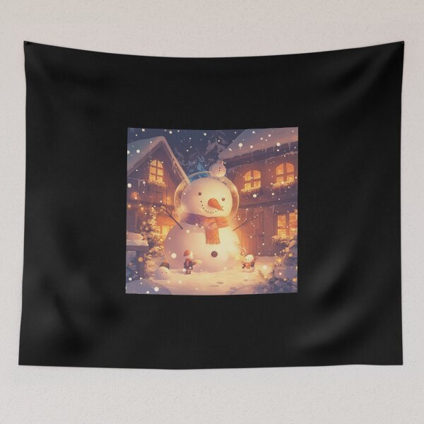 Item preview, Cute christmas snowman designed and sold by PatternFly.