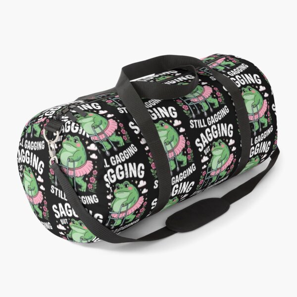 Item preview, Funny Sagging But Still Gagging Meme Frog Humor Women Girls designed and sold by MindyMarianela.
